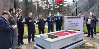 Afrin şehidi Arif Demirel kabri başında anıldı