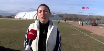 SPOR Nevşehir'de ev kadınlarından oluşan Dimispor, ilk antrenmanına çıktı