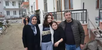 HARKİV'DE MAHSUR KALAN MERVE BUSE, AİLESİNE KAVUŞTU