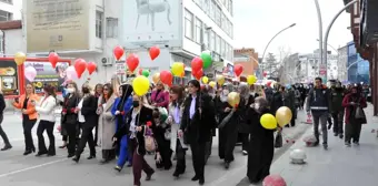 Karaman'da 8 Mart Dünya Kadınlar Günü düzenlenen etkinliklerle kutlandı