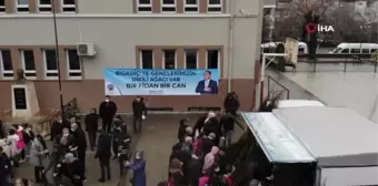 15 bin fidan öğrencilerle buluştu