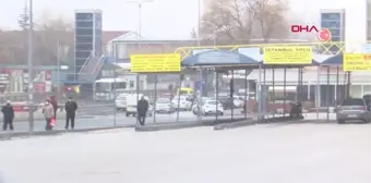 Ankara'da özel halk otobüsü esnafı kontak kapattı