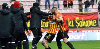 Spor Toto Süper Lig: Kayserispor: 2 Konyaspor: 1 (İlk yarı)