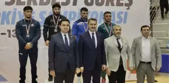 U20 Serbest Erkekler Türkiye Güreş Şampiyonası sona erdi