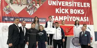 Son dakika haber: Ankaralı sporcular kick boksta 10 madalya kazandı