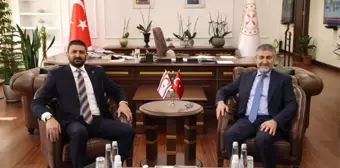 Bakan Nebati, KKTC Maliye Bakanı Sunat Atun ile bir araya geldi