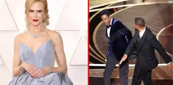 Nicole Kidman'ı şaşkına çeviren Will Smith'in tokatı değilmiş! Fotoğraf şov başlamadan önce çekilmiş