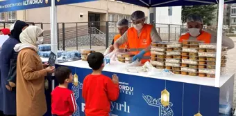 Altınordu'da günlük 10 bin kişiye sıcak yemek ikram edilecek