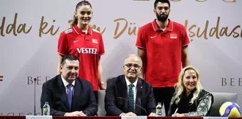 Voleybolda milli takımların yeni sponsoru Bee Goddess oldu