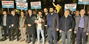 İsrail güçlerinin Mescid-i Aksa baskını Kırşehir'de protesto edildi