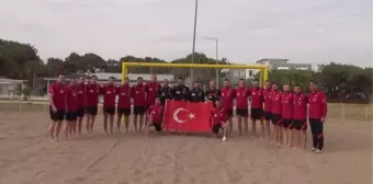 Plaj Futbolu Milli Takımı kampa girdi