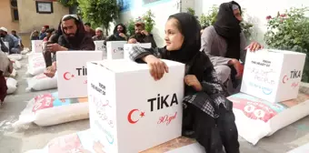 TİKA'dan Afganistan'da ihtiyaç sahibi 3000 aileye gıda yardımı