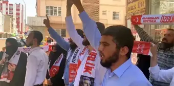 Furkan Vakfı üyeleri, Alpaslan Kuytul'un tutuklanmasını protesto etti