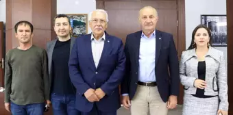 Başkan Atabay, Aydınlı eski bakan Altıntaş'ı ağırladı