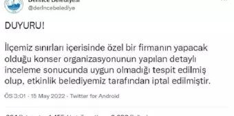 Derince Belediye Başkanı Aygün: Gerekli izinleri almadan bilet satmışlar