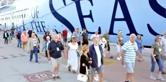 Odyssey of the Seas, 3 bin 470 yolcusuyla ikinci kez Kuşadası'nda