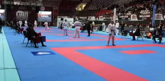 57. Avrupa Büyükler Karate Şampiyonası Gaziantep'te başladı