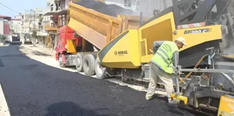 Samandağ'da Yol Yapım Çalışmaları Devam Ediyor