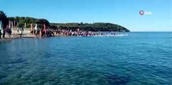 Denizli ekibi, Çanakkale'de düzenlenen triatlon yarışlarından ikincilikle döndü