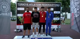 Türkiye Atletizm Şampiyonasından çifte madalya ile döndüler