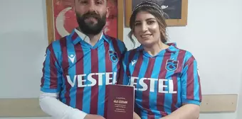 Artvinli çift, Trabzonspor'un şampiyonluk kutlamalarında nikah masasına oturdu