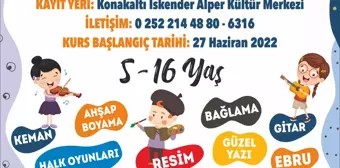 Menteşe Belediyesi'nin Yaz Kurslarına Kayıtlar Başladı