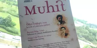 Cahit Zarifoğlu'nun kendi el yazısı şiirleri, Muhit'te okurlarla buluştu