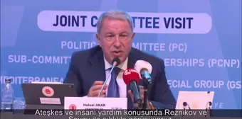 Bakan Akar'dan, NATO Parlamenter Asamblesi Toplantısında Yunan Parlamentere Tepki: 'Kıbrıs'ın Kuzeyini İşgal' Derseniz Zaten Kavga Etmek İstiyorsunuz...