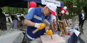 Kadınların ellerinden çıkan ürünler Gölbaşı'nda sergilendi