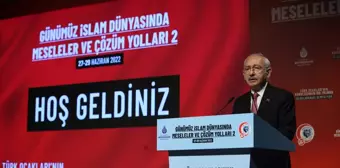 Kılıçdaroğlu, 'Günümüz İslam Dünyasında Meseleler ve Çözüm Yolları-2' Sempozyumu'nda konuştu (1)