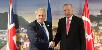 Cumhurbaşkanı Erdoğan'ın İngiltere Başbakanı Johnson ile görüşmesi sona erdi