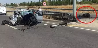 Otomobil bir yerde motor bir yerde! Korkunç kazada 3 kişi feci şekilde can verdi