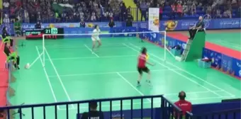 Son dakika haber... Akdeniz Oyunları'nda milli badmintoncu Neslihan Yiğit altın madalya kazandı