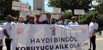 Bingöl'de 30 Haziran Koruyucu Aile Günü yürüyüşü düzenlendi