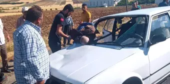 Elazığ'da otomobilin çarptığı yaya yaralandı