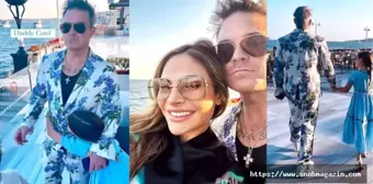 İngiliz Şarkıcı Robbie Williams Ailesi ile İstanbul'da