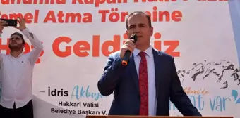 Hakkari Kapalı Halk Pazarı'nın temeli dualarla atıldı