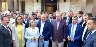 Cumhurbaşkanı Erdoğan, Muğla'da partililerle bayramlaştı