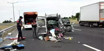 Tekirdağ'daki kazada ölü sayısı 4'e yükseldi