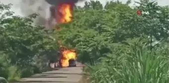 Meksika'da doğal gaz boru hattında patlama: 2 yaralı