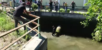 Adana'da oğlunu kurtarmak için girdiği kanalda kaybolan babanın cansız bedeni bulundu