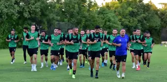 Denizlispor 2 günlük aranın ardından çalışmalara yeniden başladı