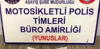 Kütahya'da bir şahsın üzerinde uyuşturucu ele geçirildi