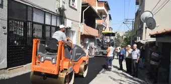 İzmir haberi | Karabağlar'da Asfaltlama Çalışmaları Sürüyor