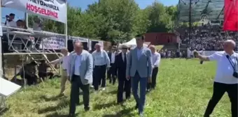 Zonguldak haber... ZONGULDAK - Dağköy Yağlı Güreşleri'nde başpehlivan Orhan Okulu oldu