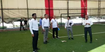 Eskişehir haberleri | Günyüzü İlçesi spor tesisleri incelendi