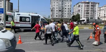 Son dakika gündem: Çorum'da 6 kişinin yaralandığı kaza anı KGYS kamerasına yansıdı