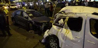 Diyarbakır haberleri | Diyarbakır'da otomobil takla atıp başka bir aracın üzerine düştü: 4'ü çocuk 10 yaralı