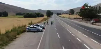 Kayseri haber: Kayseri-Malatya karayolunda dronlu denetim