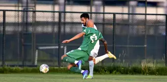 Bursa haberleri: Bursaspor, hazırlık maçında Etimesgut Belediyespor'u 1-0 mağlup etti